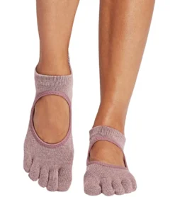 Toesox Bellarina Full-Toe Yoga Grip Socks