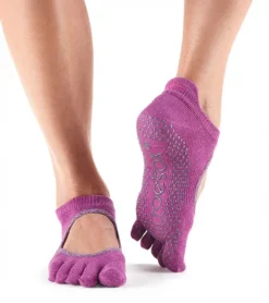 Toesox Bellarina Full-Toe Yoga Grip Socks