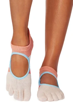 Toesox Bellarina Full-Toe Yoga Grip Socks