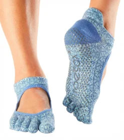 Toesox Bellarina Full-Toe Yoga Grip Socks