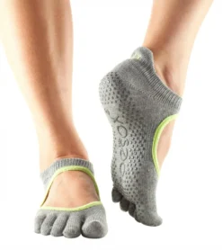 Toesox Bellarina Full-Toe Yoga Grip Socks