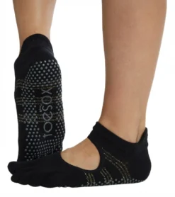 Toesox Bellarina Full-Toe Yoga Grip Socks