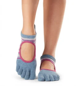 Toesox Bellarina Full-Toe Yoga Grip Socks