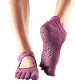 Toesox Bellarina Full-Toe Yoga Grip Socks