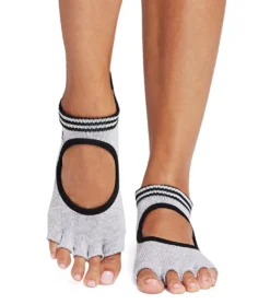 Toesox Bellarina Grip Half Toe Socks