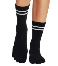 Toesox Crew Full Toe Grip Socks