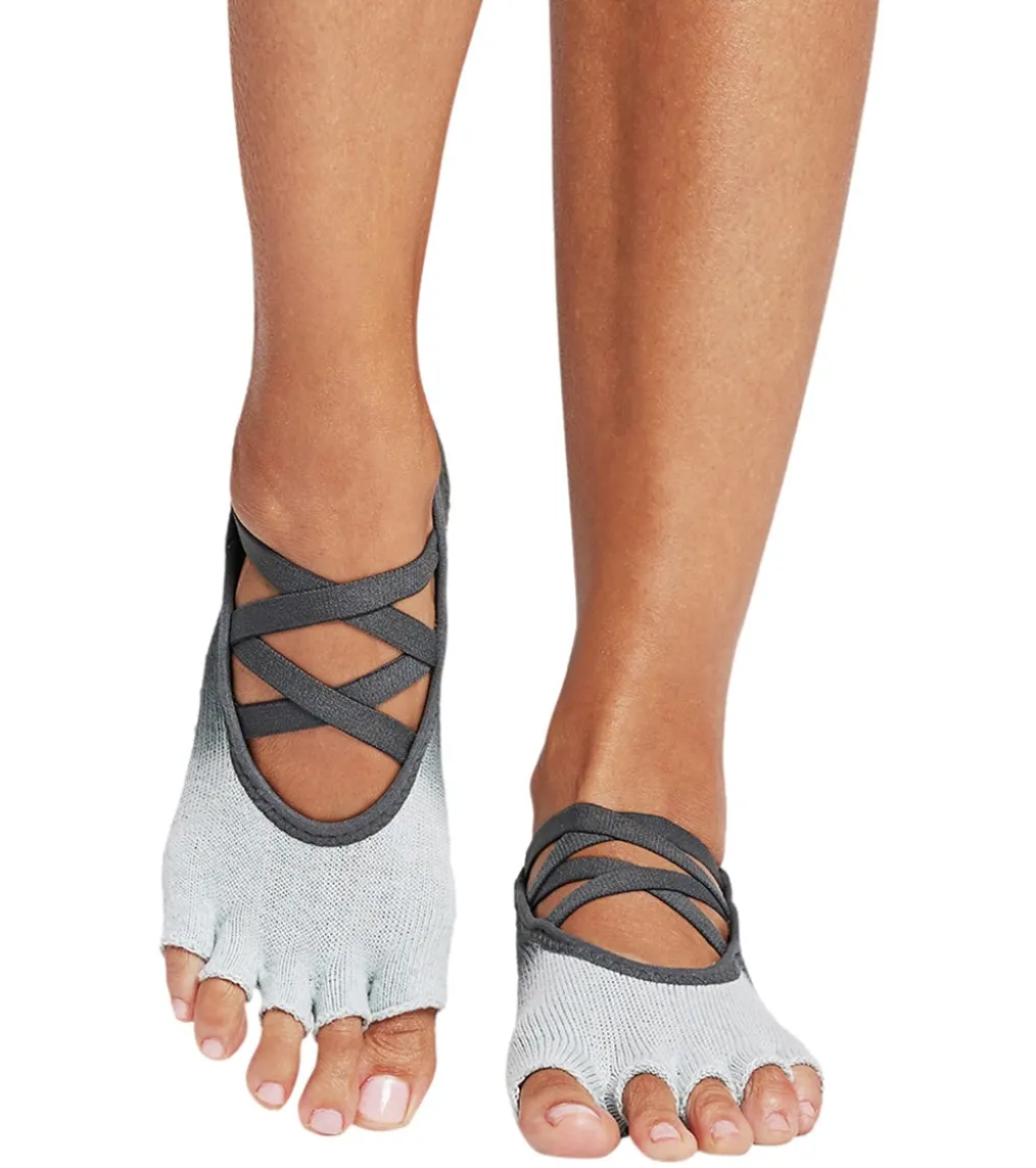 Toesox Elle Half-Toe Yoga Grip Socks