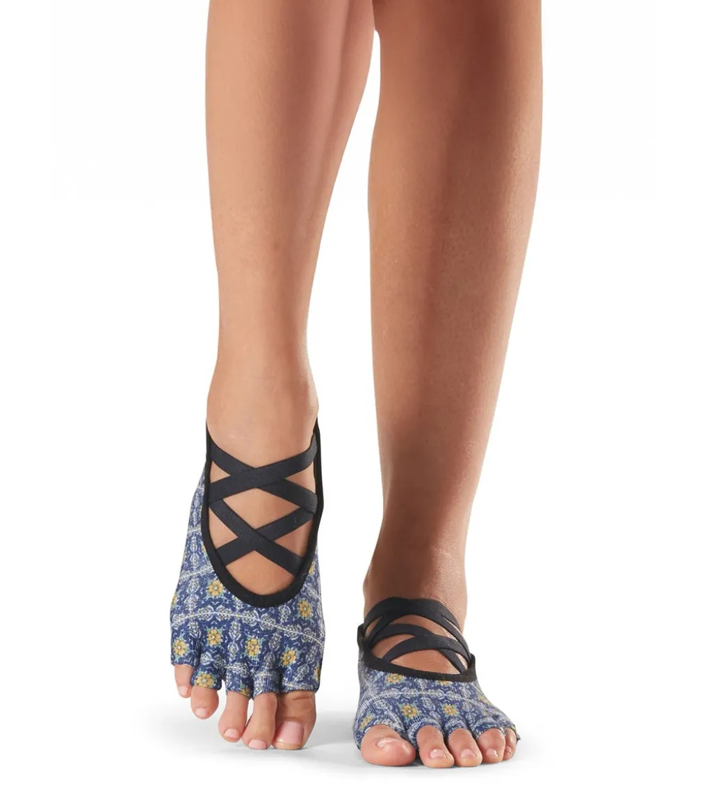 Toesox Elle Half-Toe Yoga Grip Socks