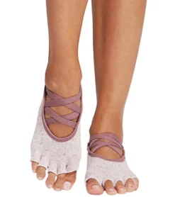 Toesox Elle Half-Toe Yoga Grip Socks