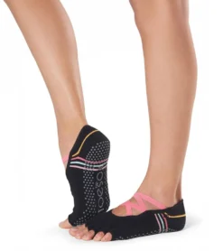 Toesox Elle Half-Toe Yoga Grip Socks