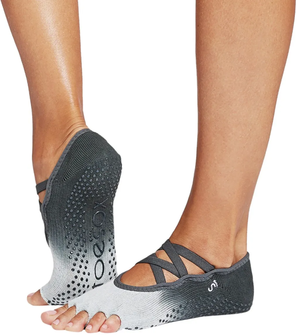 Toesox Elle Half-Toe Yoga Grip Socks