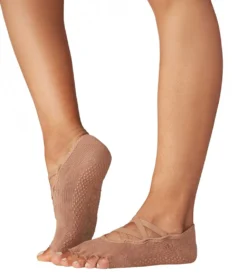 Toesox Elle Half-Toe Yoga Grip Socks