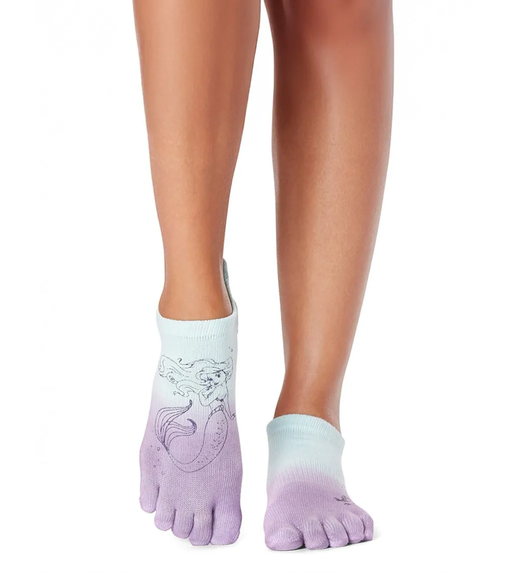 Toesox Low Rise Full-Toe Yoga Grip Socks