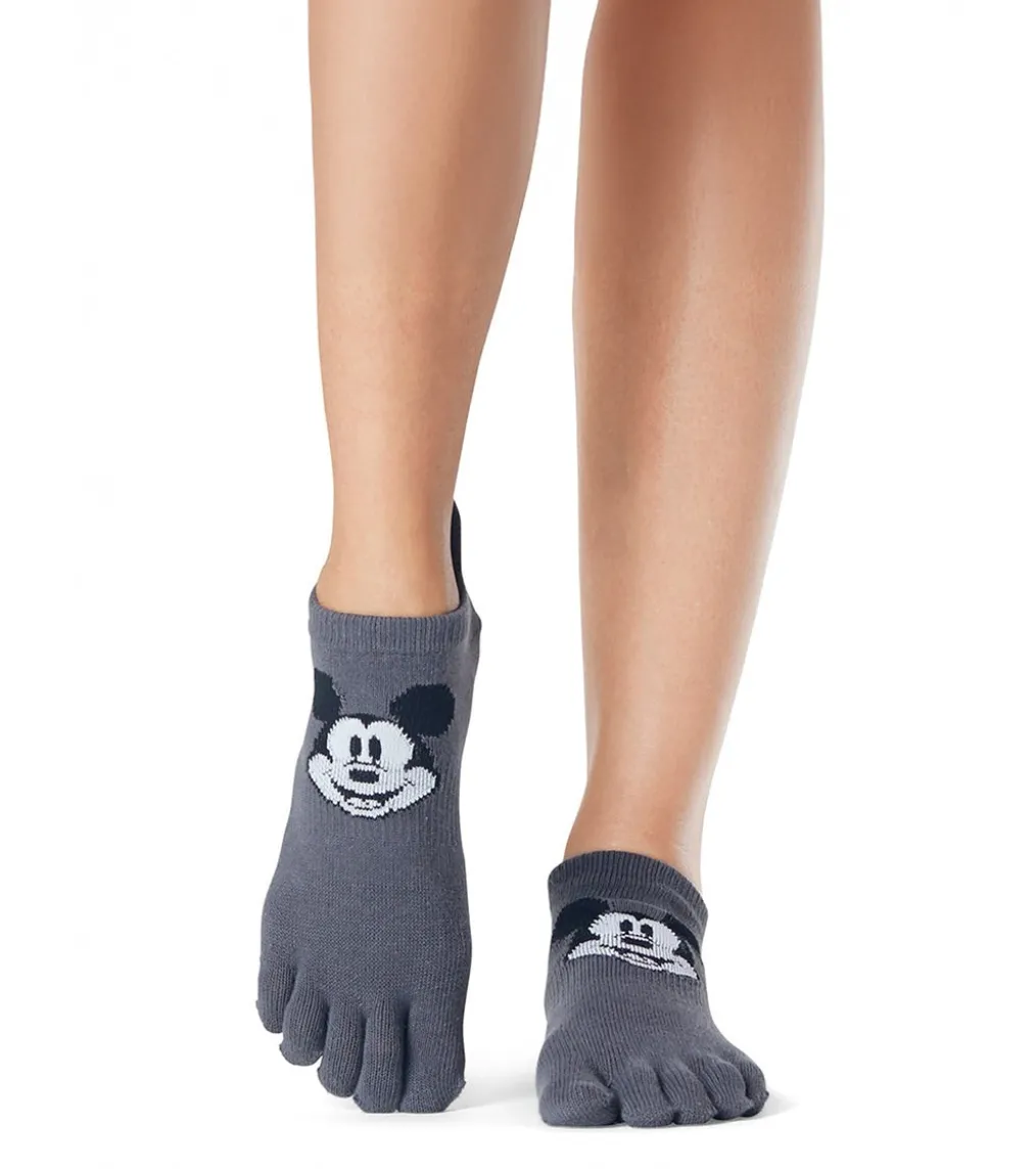 Toesox Low Rise Full-Toe Yoga Grip Socks