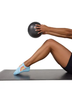Toesox Low Rise Full-Toe Yoga Grip Socks