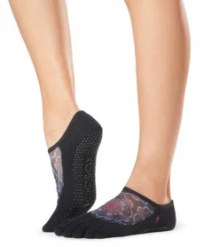 Toesox Luna Full-Toe Yoga Grip Socks