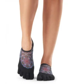Toesox Luna Full-Toe Yoga Grip Socks