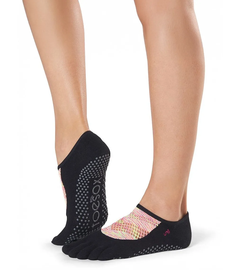 Toesox Luna Full-Toe Yoga Grip Socks