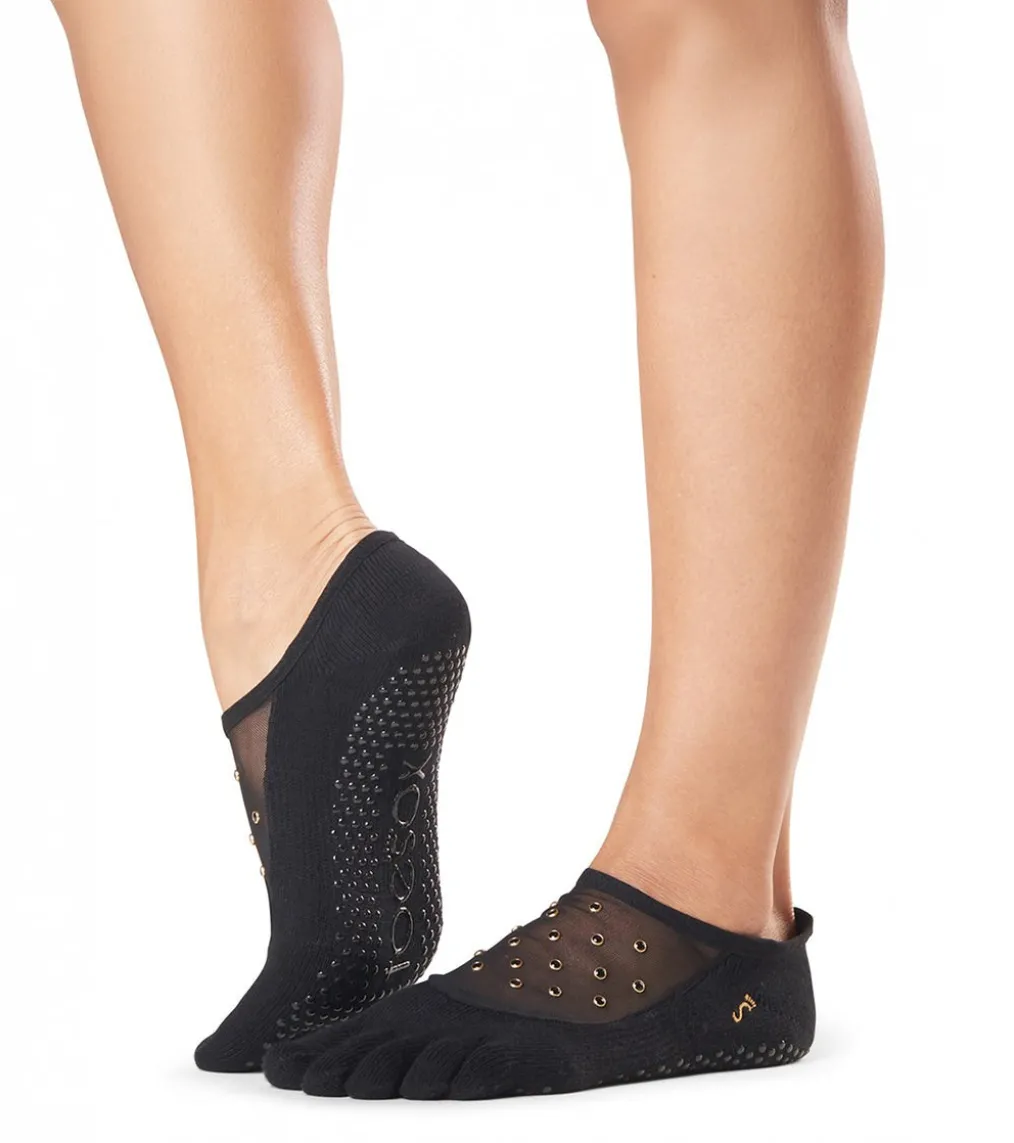 Toesox Luna Full-Toe Yoga Grip Socks