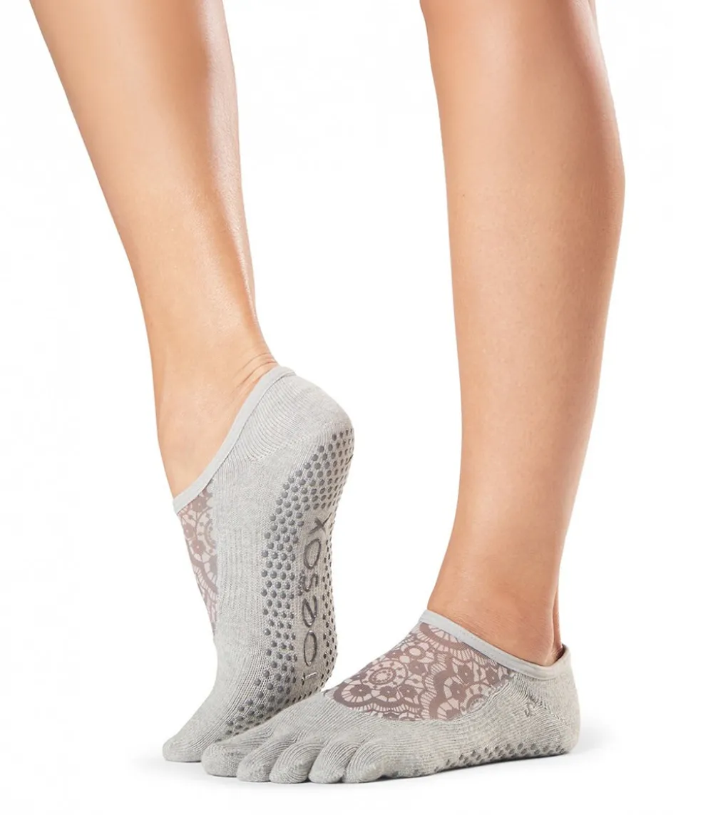 Toesox Luna Full-Toe Yoga Grip Socks
