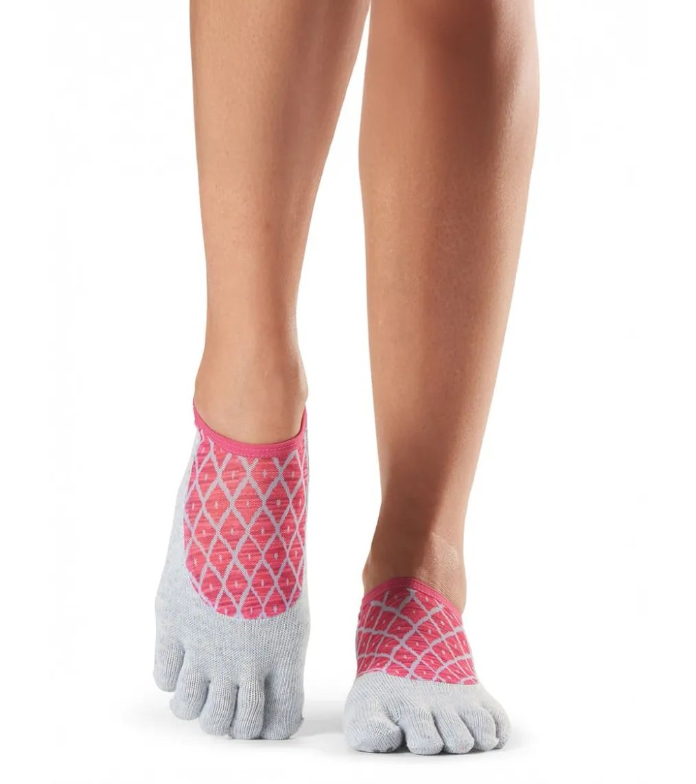 Toesox Luna Full-Toe Yoga Grip Socks