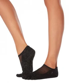 Toesox Luna Full-Toe Yoga Grip Socks