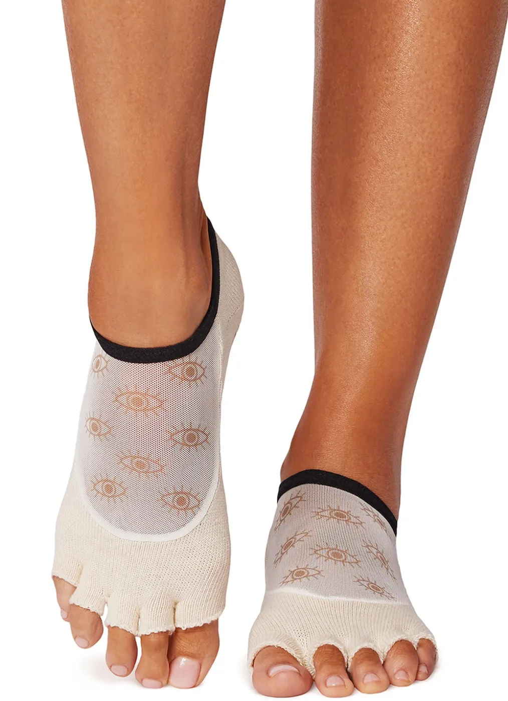 Toesox Luna Half-Toe Yoga Grip Socks