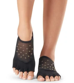 Toesox Luna Half-Toe Yoga Grip Socks