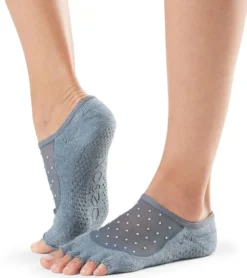 Toesox Luna Half-Toe Yoga Grip Socks