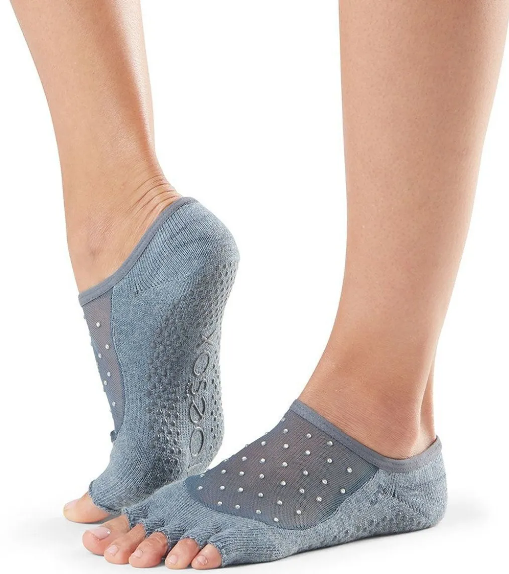 Toesox Luna Half-Toe Yoga Grip Socks