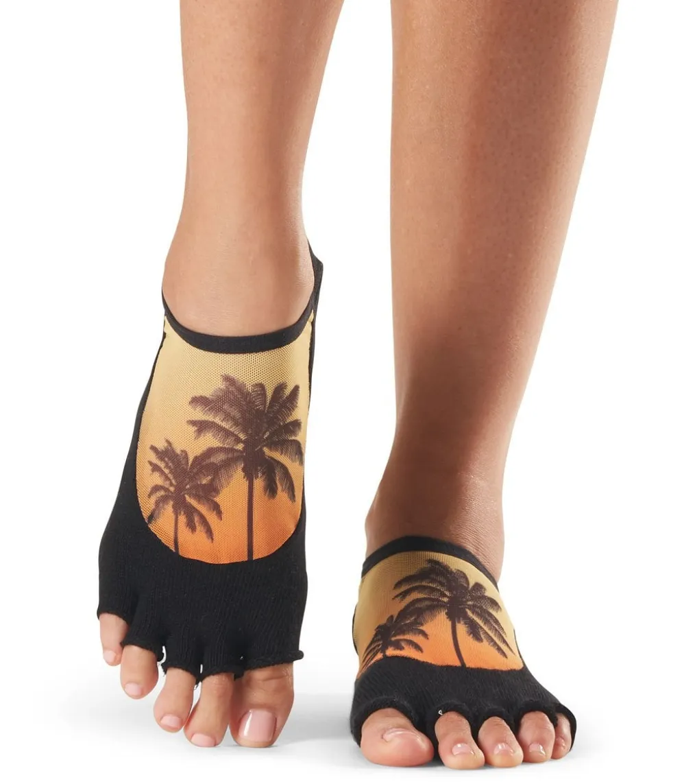Toesox Luna Half-Toe Yoga Grip Socks