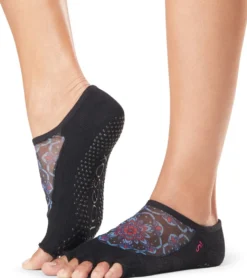 Toesox Luna Half-Toe Yoga Grip Socks