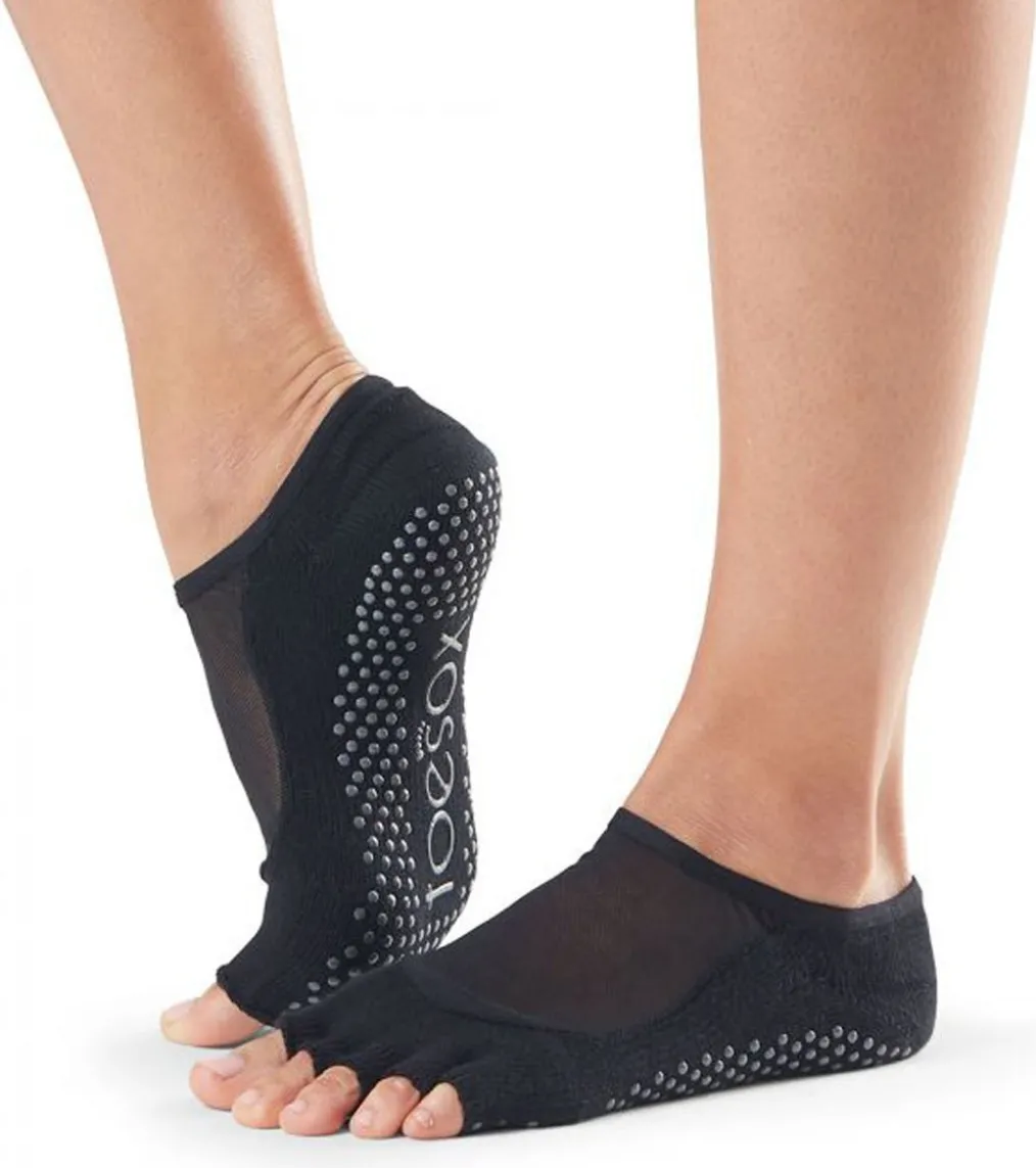 Toesox Luna Half-Toe Yoga Grip Socks