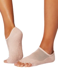 Toesox Luna Half-Toe Yoga Grip Socks