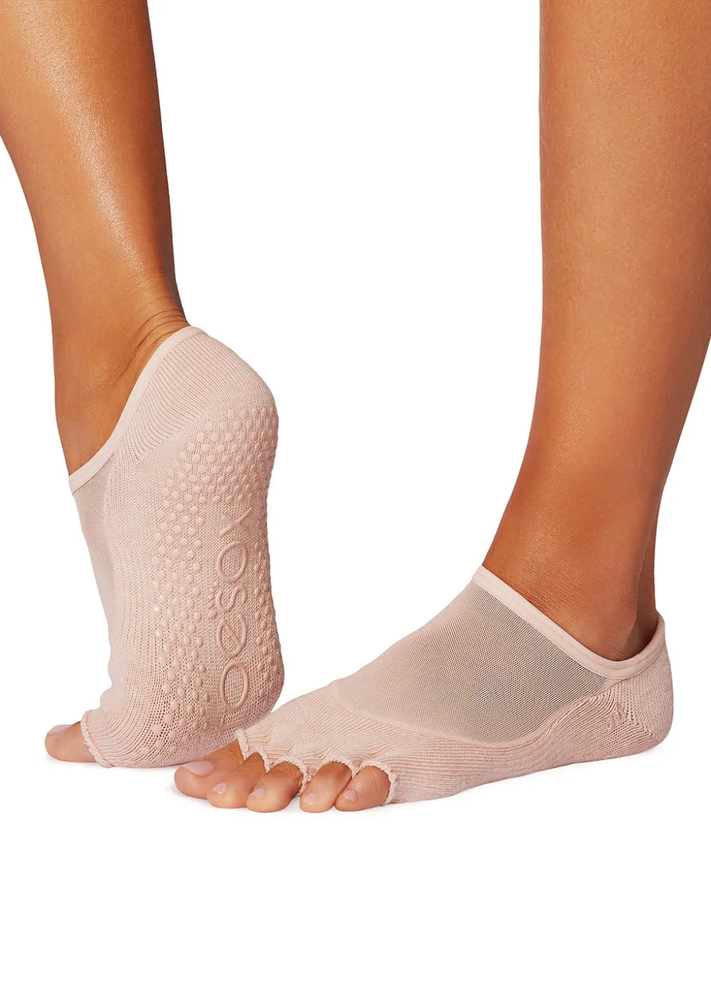 Toesox Luna Half-Toe Yoga Grip Socks