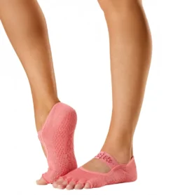 Toesox Mia Grip Half Toe Socks