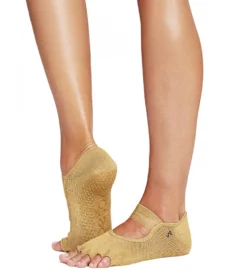 Toesox Mia Grip Half Toe Socks