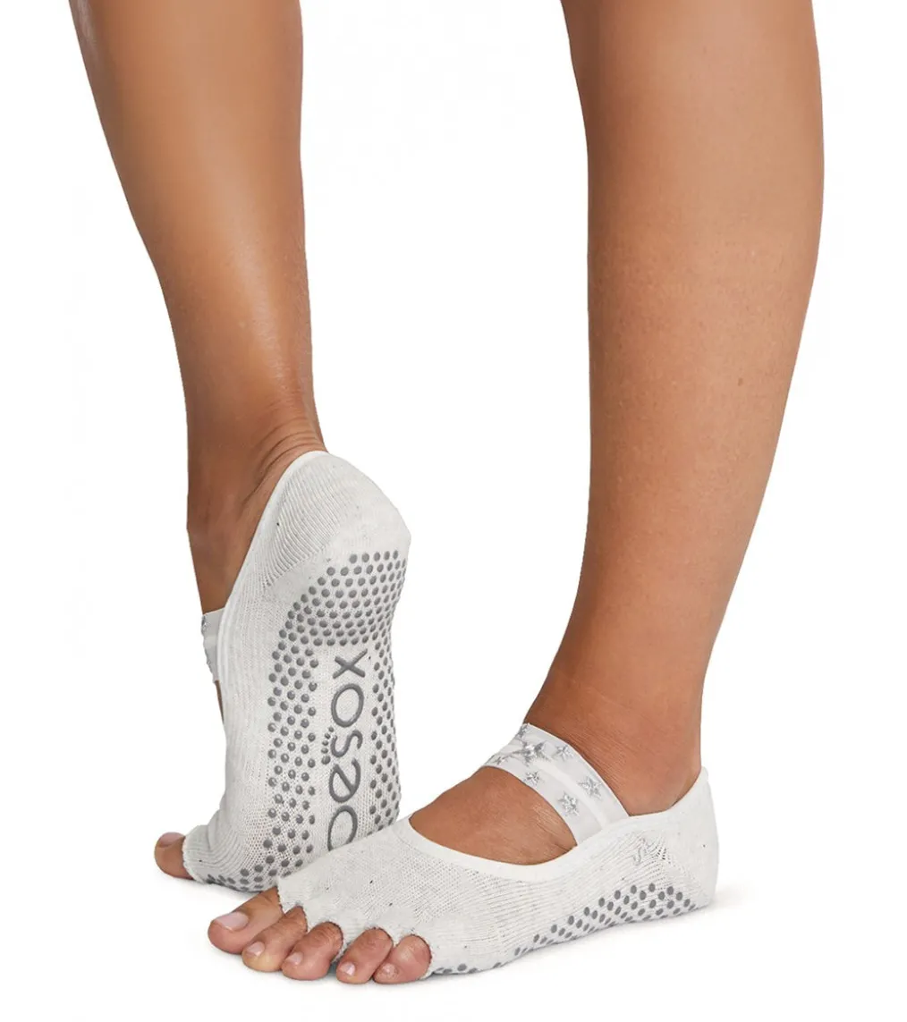 Toesox Mia Grip Half Toe Socks