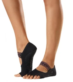 Toesox Mia Grip Half Toe Socks