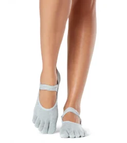Toesox Organic Mia Grip Full Toe Socks