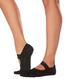 Toesox Organic Mia Grip Full Toe Socks