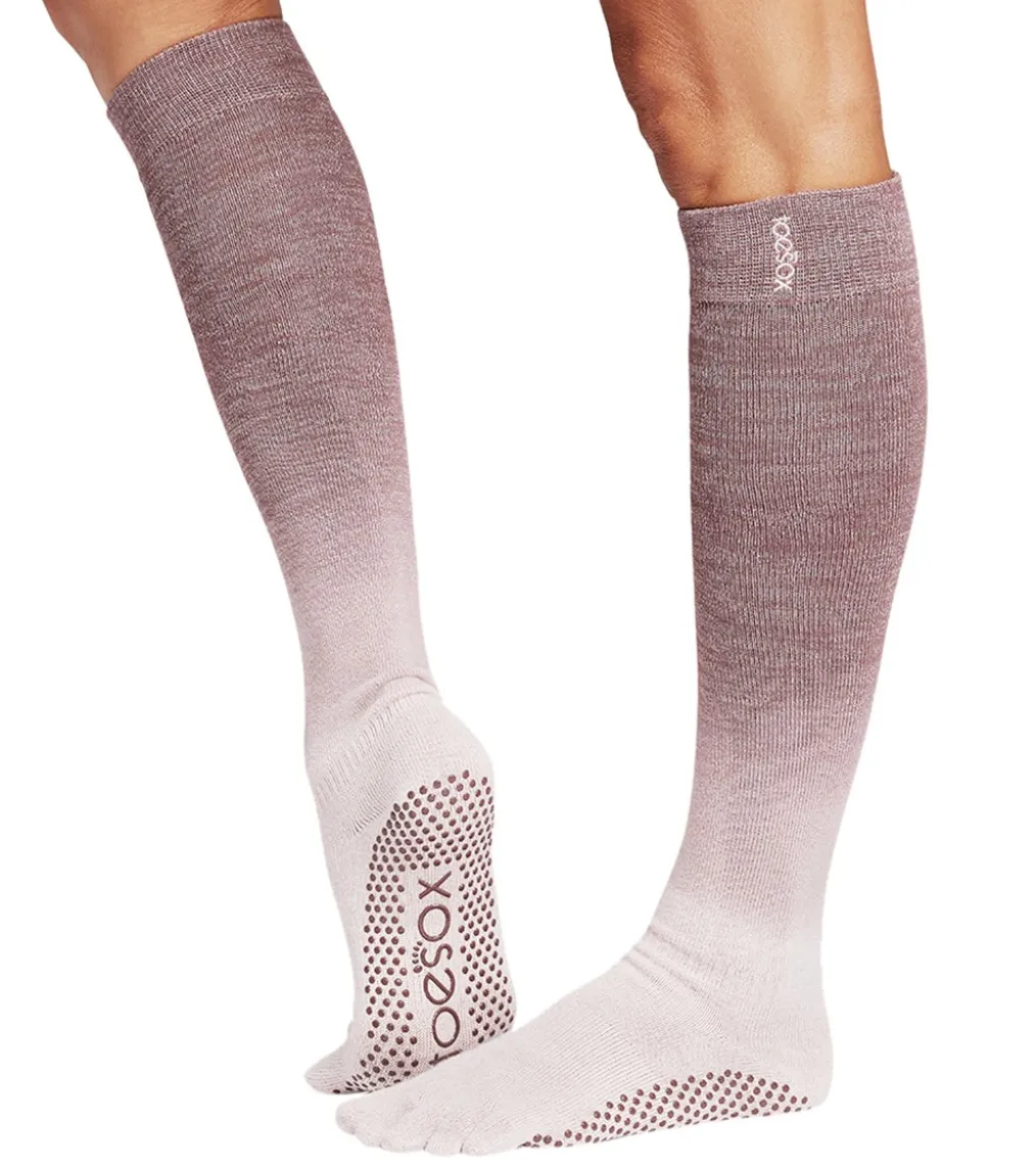 Toesox Scrunch Full Toe Grip Socks
