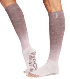 Toesox Scrunch Half Toe Grip Socks