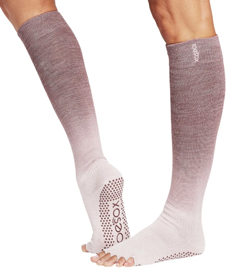 Toesox Scrunch Half Toe Grip Socks