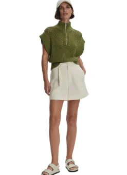 Varley Gaines Half Zip Knit Top
