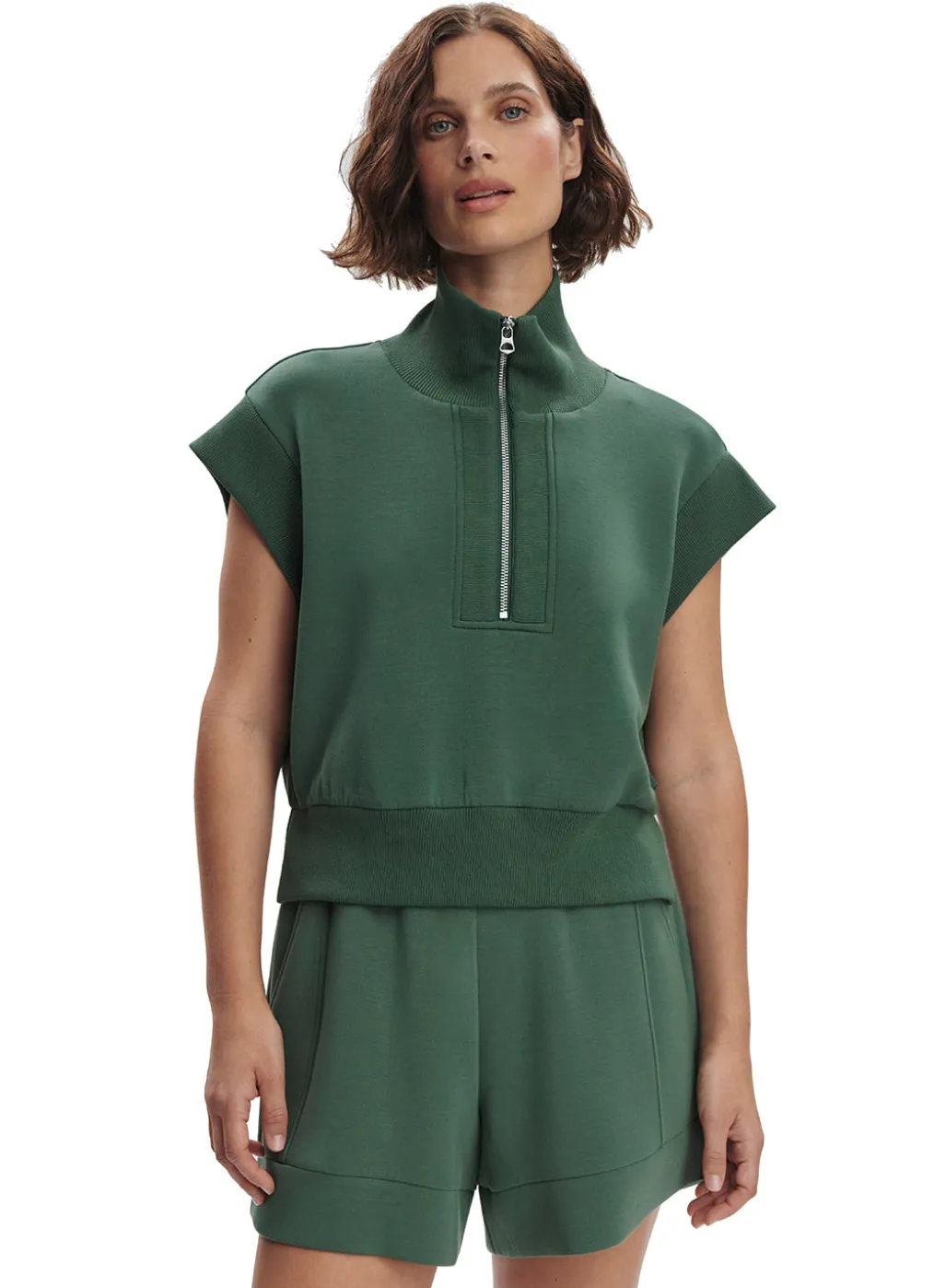 Varley Kelly Half Zip Sweater Top