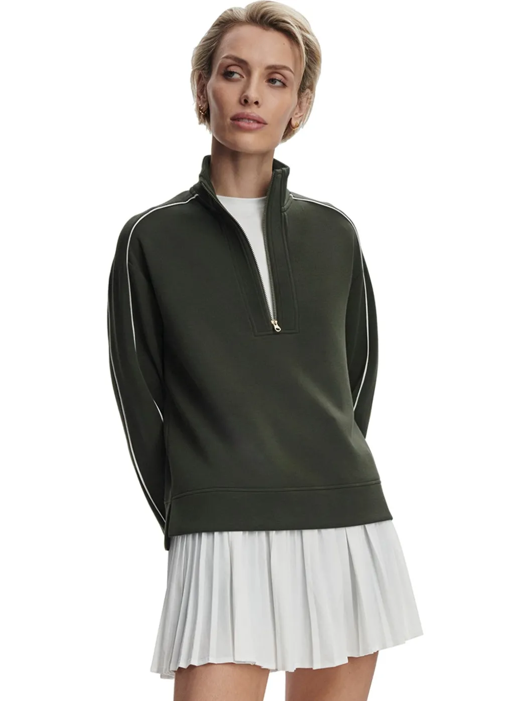 Varley Kirsi Half Zip Midlayer Sweater