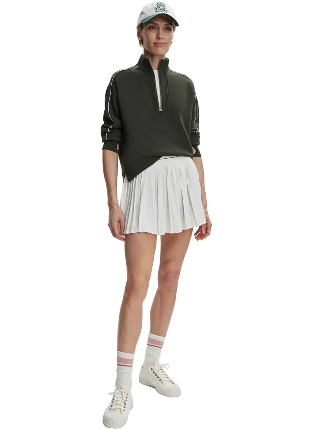 Varley Kirsi Half Zip Midlayer Sweater