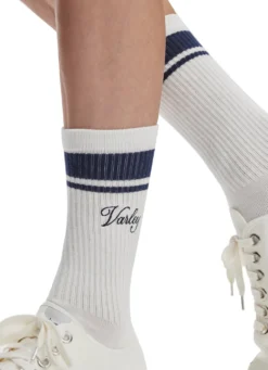Varley Lamar Club Stripe Socks