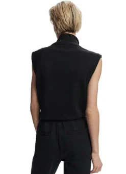 Varley Loretta Half Zip Sleeveless Sweatshirt